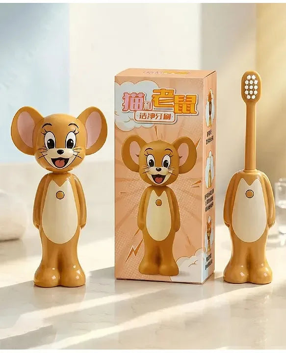 Tom & Jerry 2in1 Kids Toothbrush - Jerry