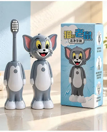Tom & Jerry 2in1 Kids Toothbrush - Tom