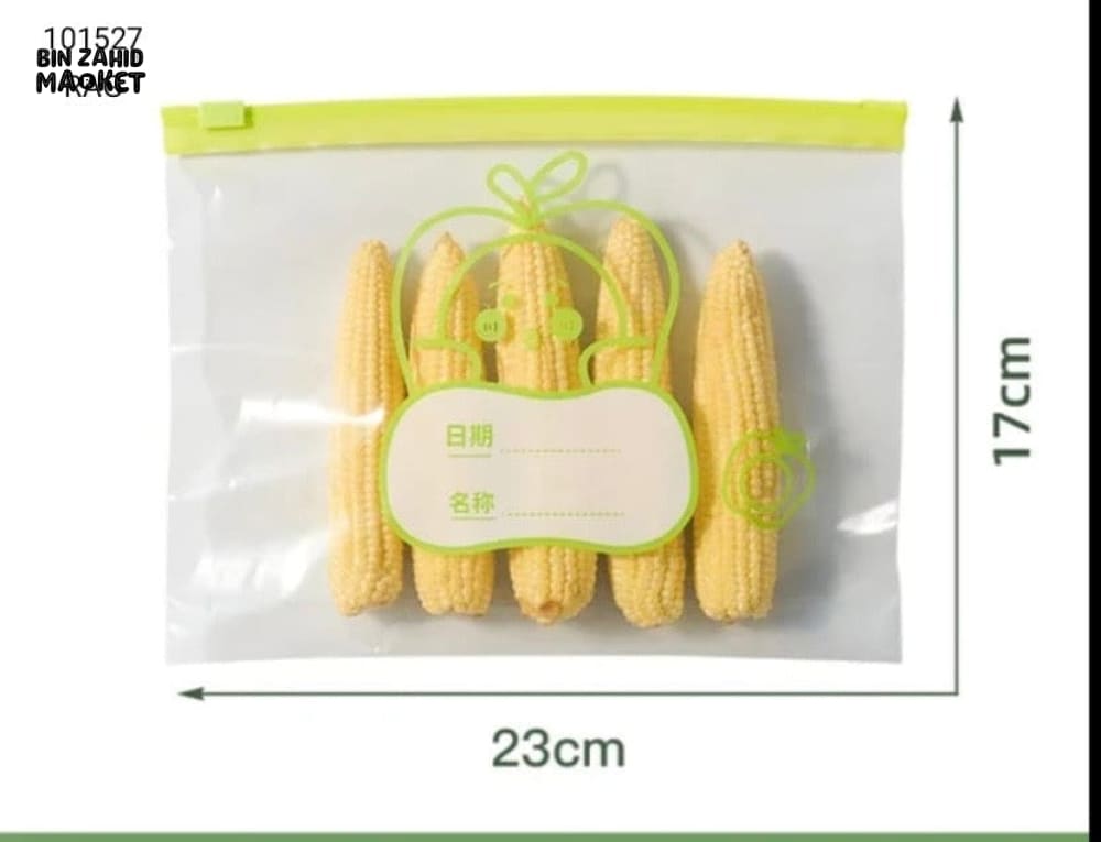 TRANPARENT REUSABLE FOOD-GRADE STORAGE BAG