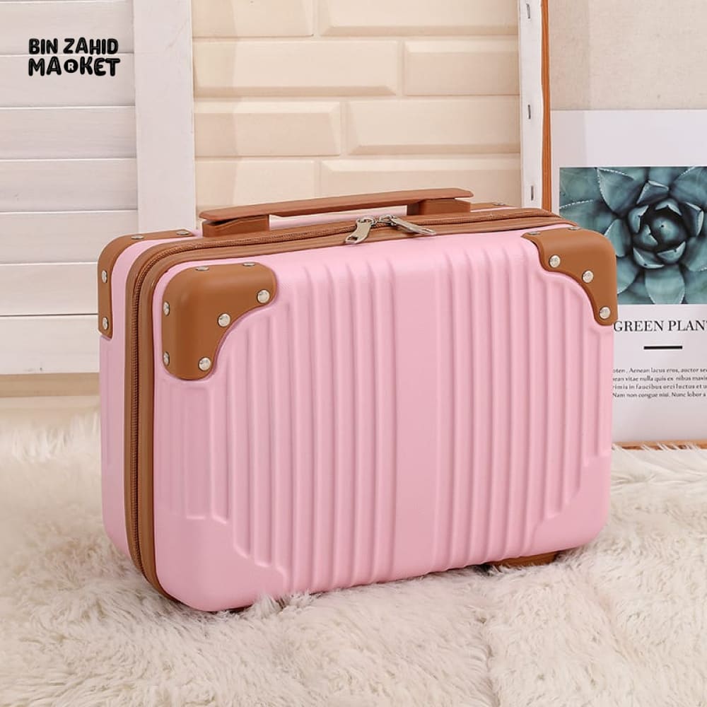 TRAVEL COSMETIC SUITCASE Pink