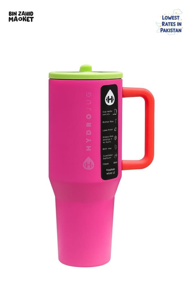 TRAVELER HYDRO JUG 32OZ - HOT PINK