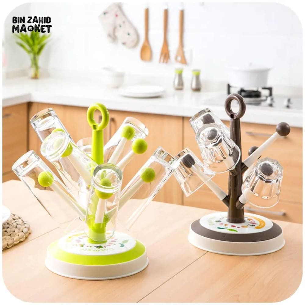 TREE SHAPED GLASS STAND