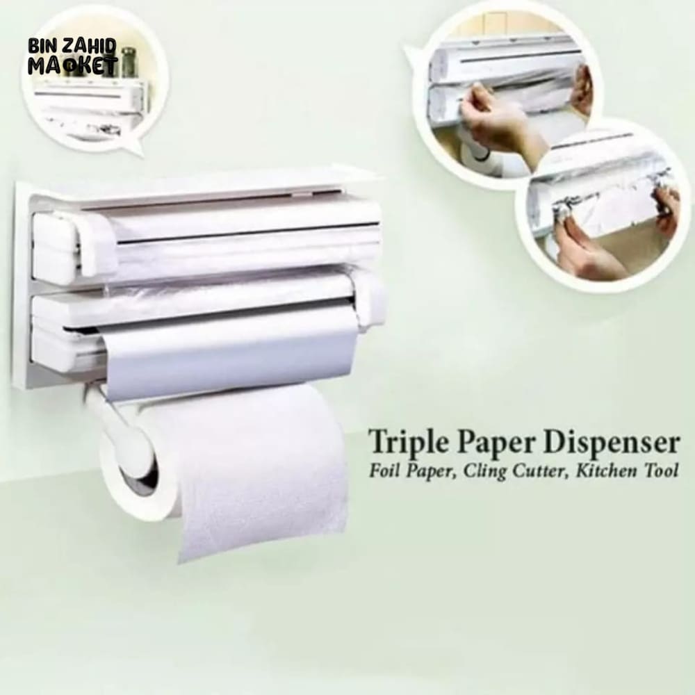 TRIPLE PAPER DISENSER