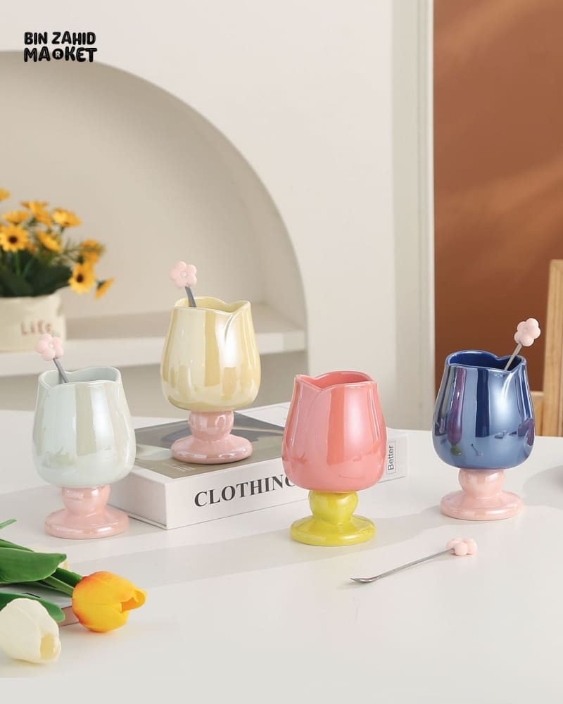 TULIP CERAMIC CUP