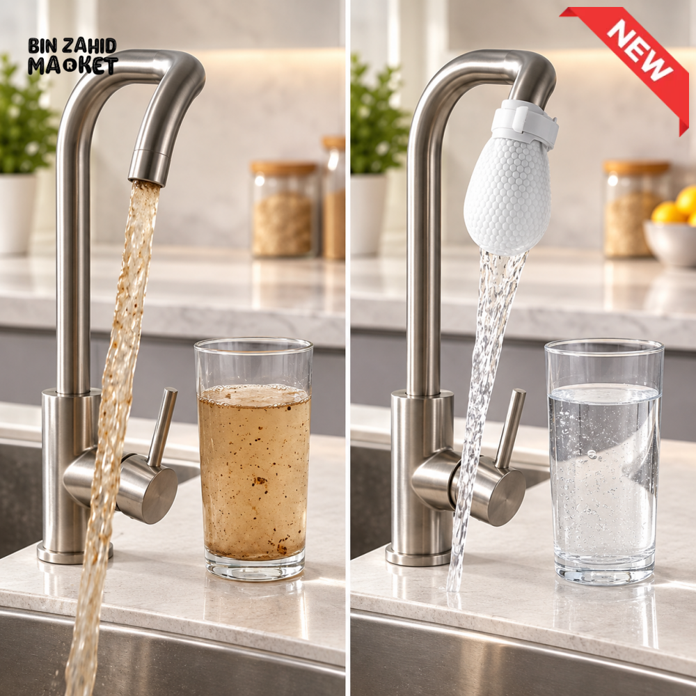 UNIVERSAL FAUCET WATER FILTER & PURIFIER ATTACHMENT