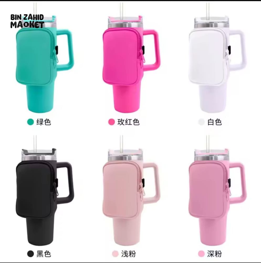 TUMBLER COMPATIBLE WATER BOTTLE SLING – NEOPRENE GYM HANDBAG