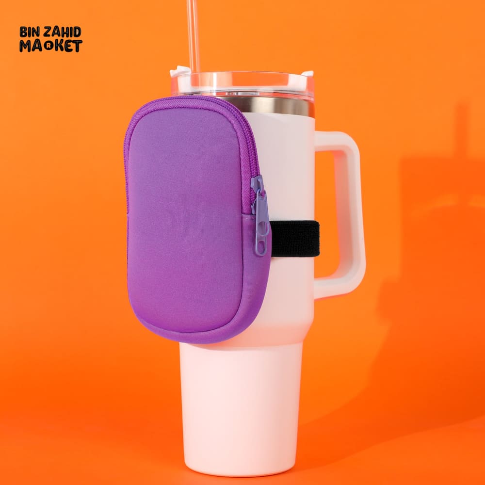 TUMBLER COMPATIBLE WATER BOTTLE SLING – NEOPRENE GYM HANDBAG