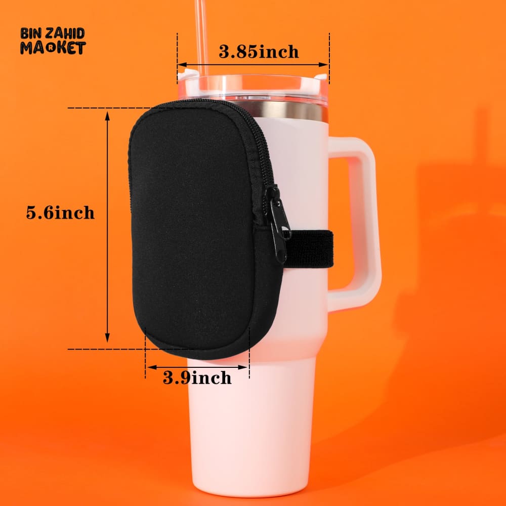 TUMBLER COMPATIBLE WATER BOTTLE SLING – NEOPRENE GYM HANDBAG