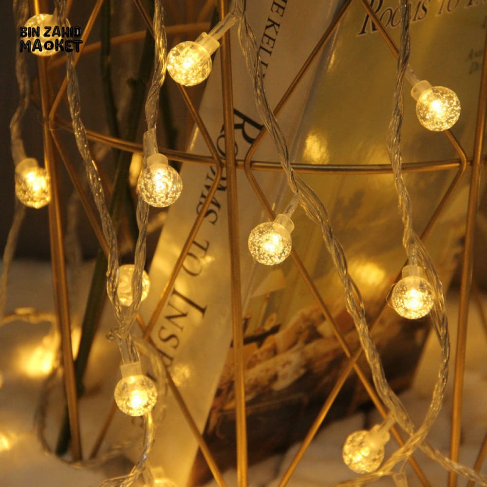 USB OPERATED LED BUBBLE BALL LIGHT