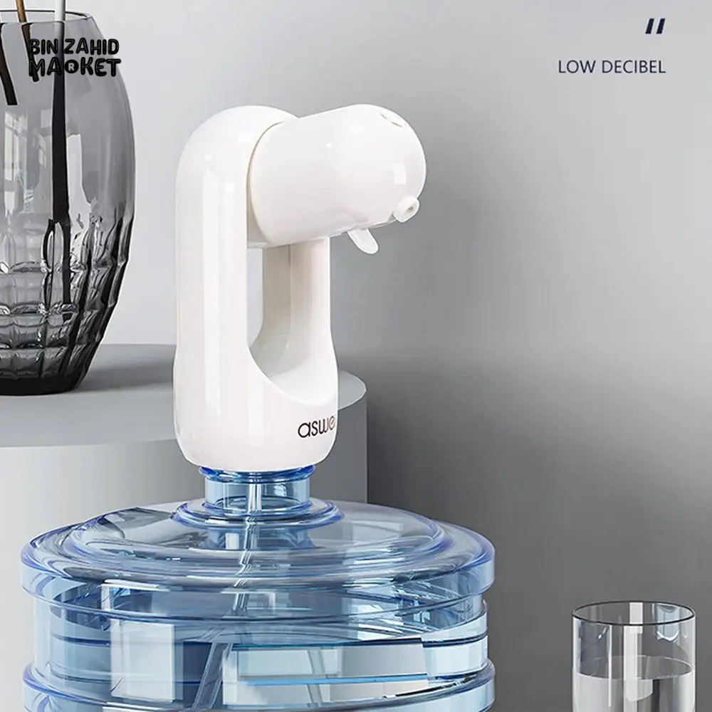 USB RECHARGEABLE AUTOMATIC WATER DISPENSER PUMP PORTABLE ELECTRIC BOTTLE PUMP FOR DRINKING WATER FOLDABLE & EASY TO USE