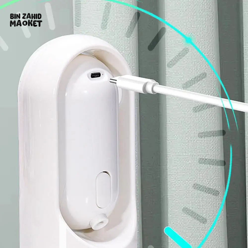 USB RECHARGEABLE AUTOMATIC WATER DISPENSER PUMP PORTABLE ELECTRIC BOTTLE PUMP FOR DRINKING WATER FOLDABLE & EASY TO USE