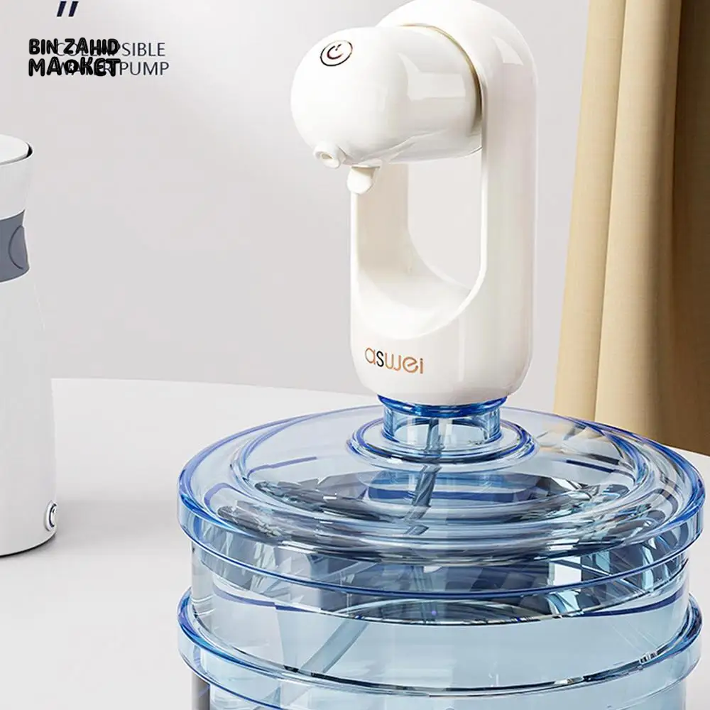 USB RECHARGEABLE AUTOMATIC WATER DISPENSER PUMP PORTABLE ELECTRIC BOTTLE PUMP FOR DRINKING WATER FOLDABLE & EASY TO USE