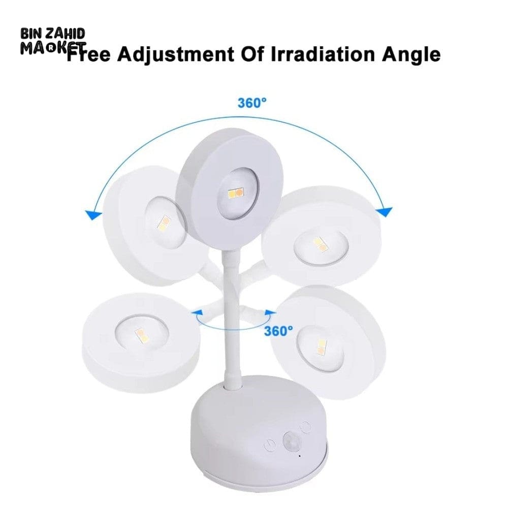 USB RECHARGEABLE WIRELESS WALL LIGHT – SMART HUMAN DETECTION MOTION-ACTIVATED DIMMABLE ENERGY-SAVING LED