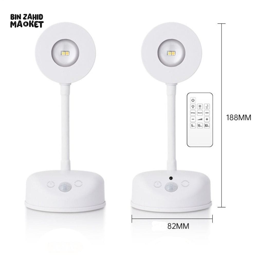 USB RECHARGEABLE WIRELESS WALL LIGHT – SMART HUMAN DETECTION MOTION-ACTIVATED DIMMABLE ENERGY-SAVING LED