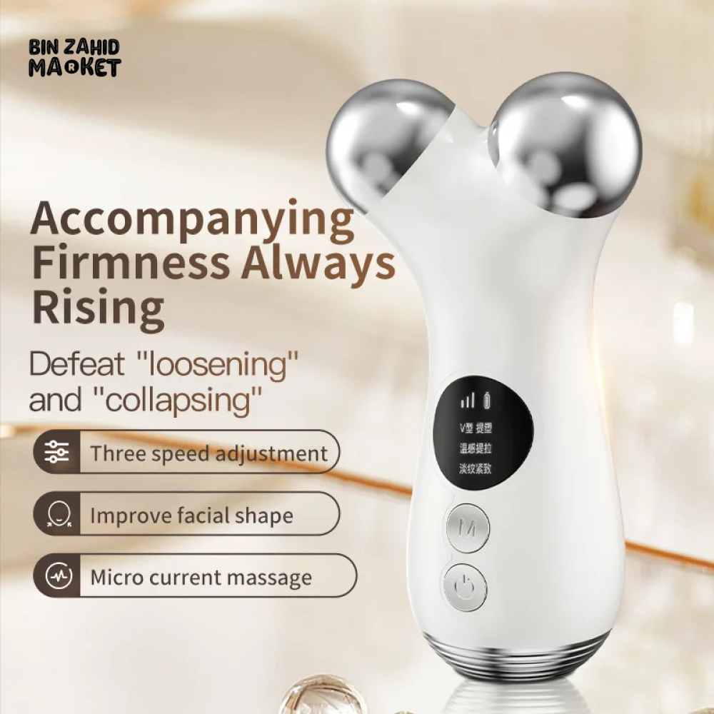 V-FACE EMS ROLLER MASSAGER – MICROCURRENT FACE LIFT & ANTI-WRINKLE DEVICE