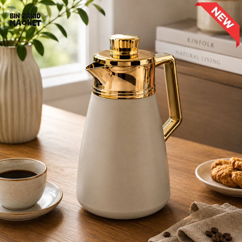 VACUUM INSULATED HOT & COLD THERMAL JUG 1.0 LITER 1-PIECE