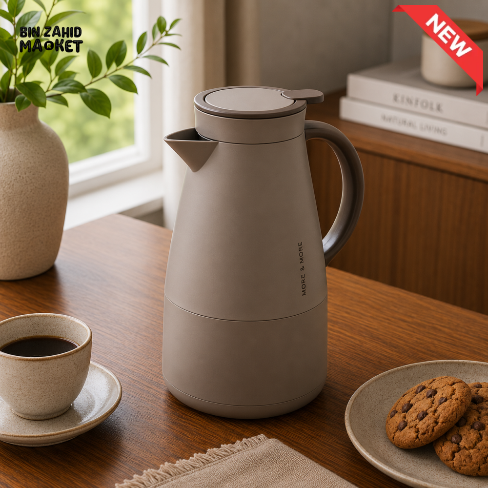 VACUUM INSULATED HOT & COLD THERMAL JUG 1.5 LITER 1-PIECE - DARK GREY