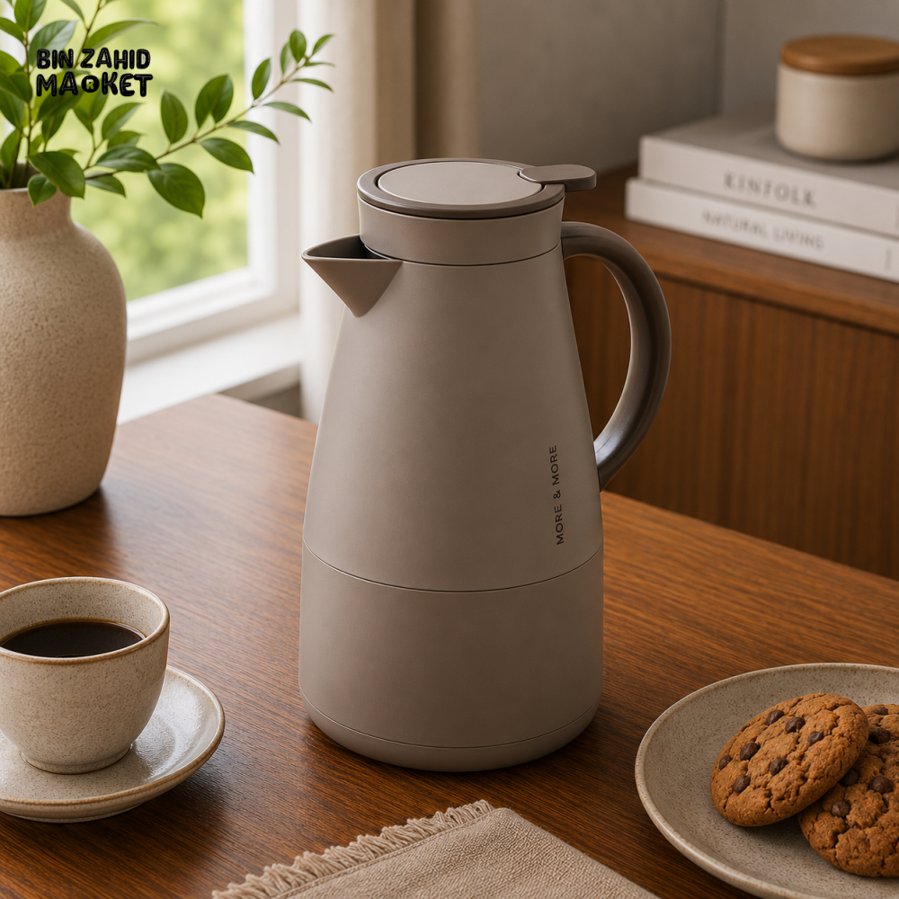 VACUUM INSULATED HOT & COLD THERMAL JUG 1.5 LITER 1-PIECE - DARK GREY