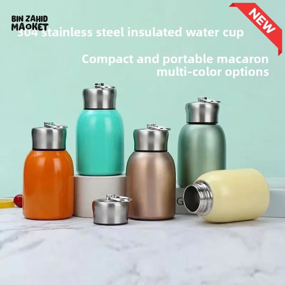 VACUUM INSULATED POCKET FLASK CUP 350ML– 304 STAINLESS STEEL