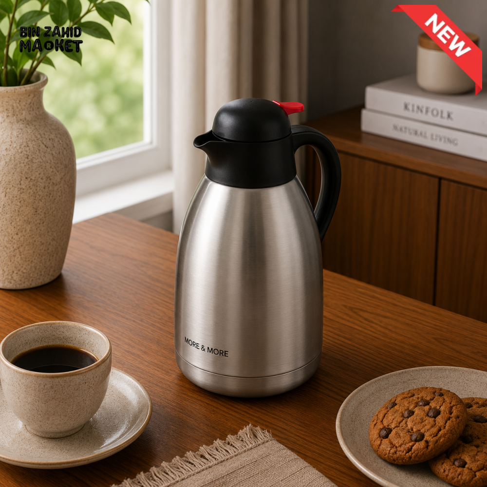 VACUUM INSULATED STAINLESS STEEL THERMAL JUG 1.5 LITER