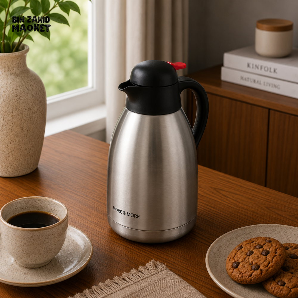 VACUUM INSULATED STAINLESS STEEL THERMAL JUG 1.5 LITER