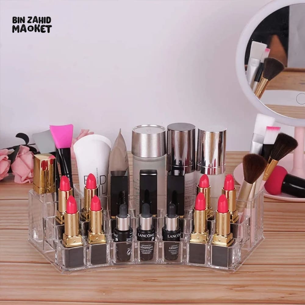 VANITY COSMETIC AND LIPSTICK ORGANIZER