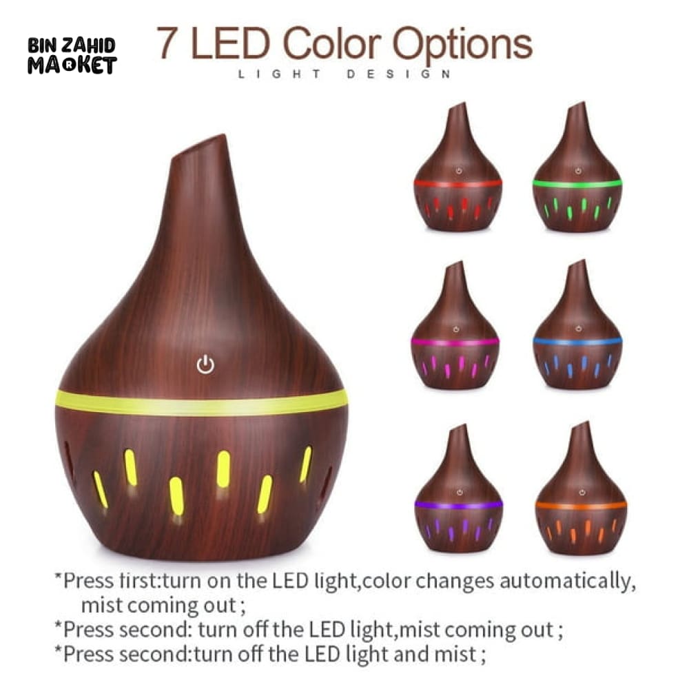 VASE SHAPE AROMA HUMIDIFIER – STYLISH & FUNCTIONAL DESIGN
