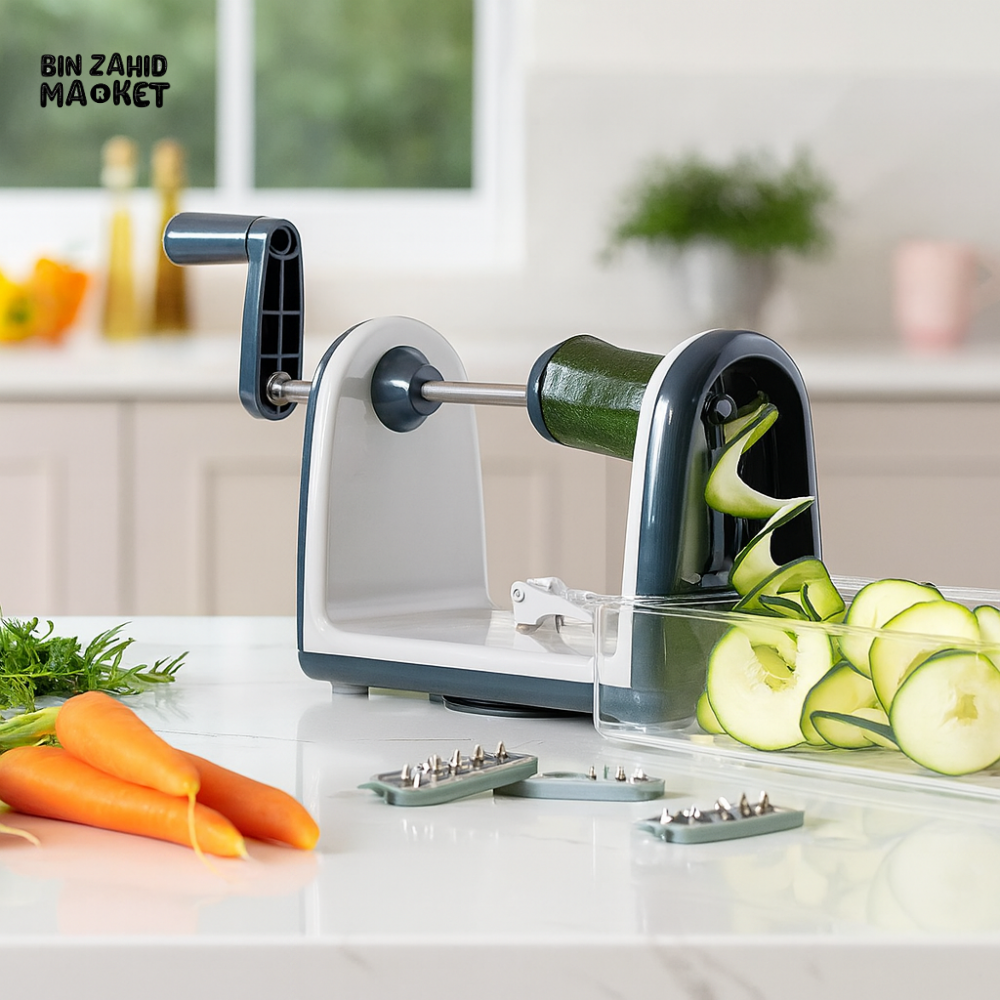 VEGETABLE SPIRALIZER SLICER – ZUCCHINI & CARROT CUTTER DH3350