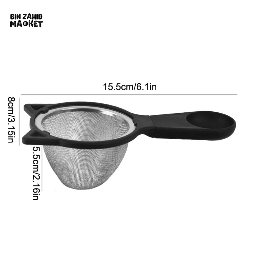 VERSATILE FINE MESH STRAINER – STAINLESS STEEL FLOUR SIEVE FOR COOKING & KITCHEN PREP