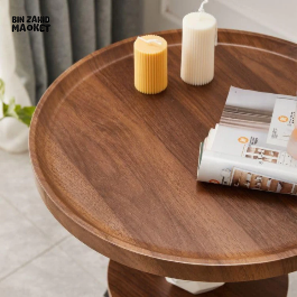 VERSATILE ROOM CORNER ROUND TABLE