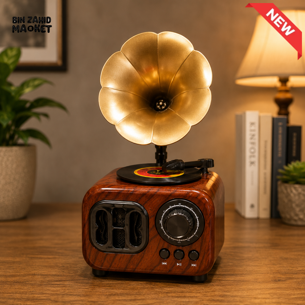 VINTAGE GRAMOPHONE MUSICAL DECORATIVE ORNAMENT