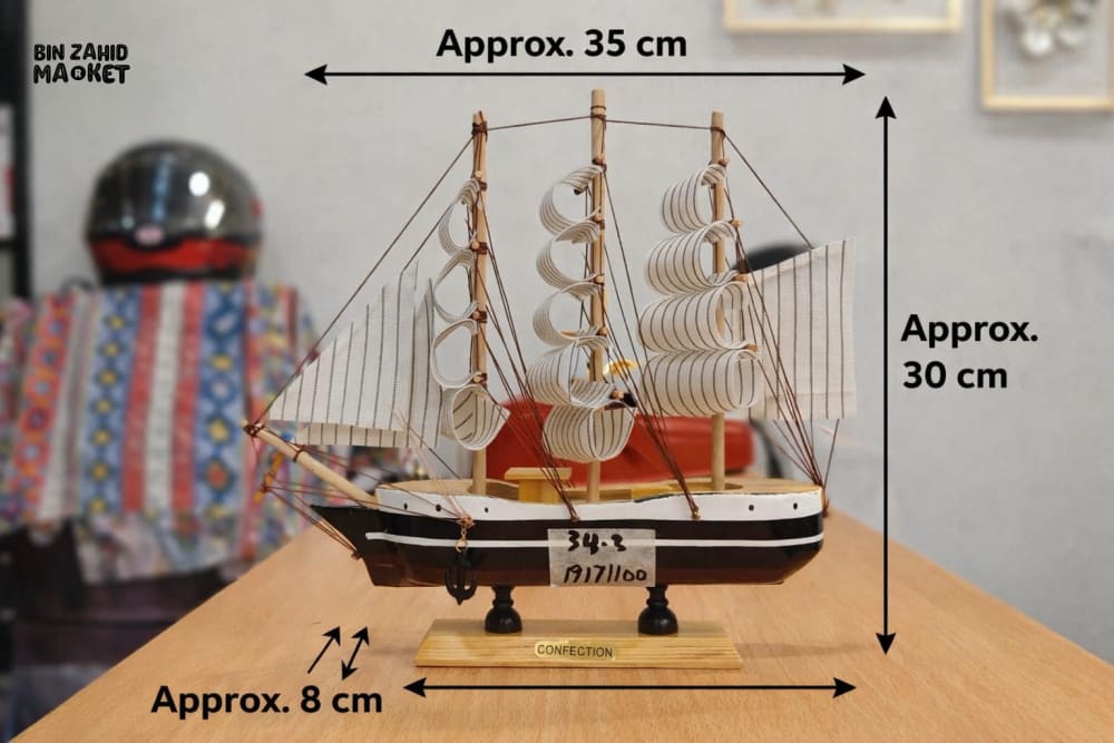 VINTAGE NAUTICAL SAILING SHIP DECORATIVE PIECE - SEA VOYAGERS