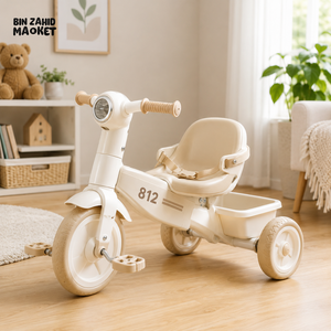 VINTAGE STYLE KIDS SCOOTER TRICYCLE - WHITE