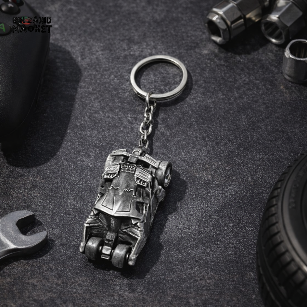 VINTAGE STYLE METAL CAR KEYCHAIN – BAG CHARM - Key Holders