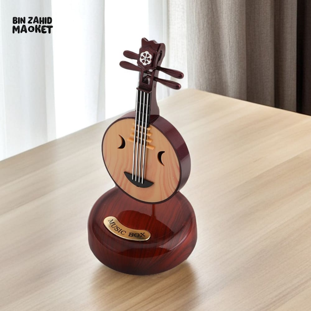 VINTAGE ZHONGRUAN MUSIC BOX – CLASSIC MUSICAL INSTRUMENT HOME DECOR