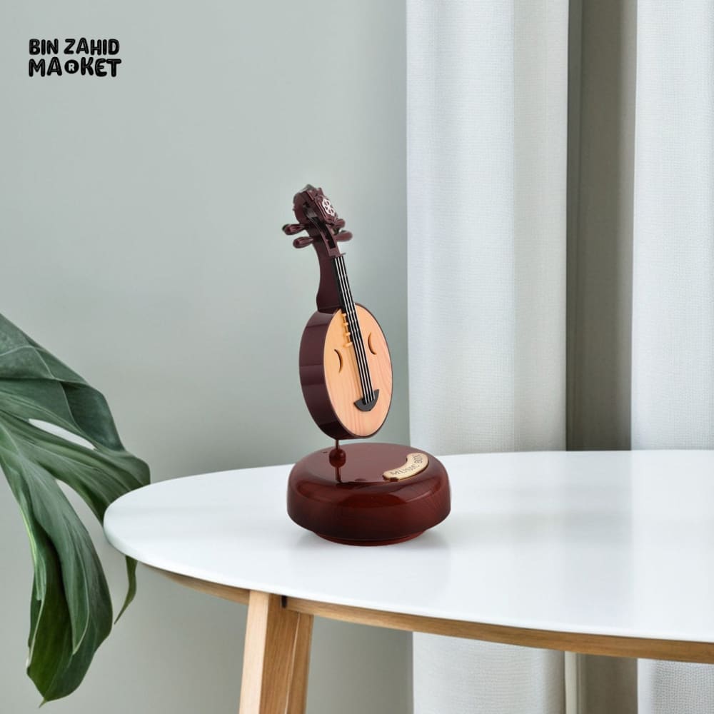 VINTAGE ZHONGRUAN MUSIC BOX – CLASSIC MUSICAL INSTRUMENT HOME DECOR