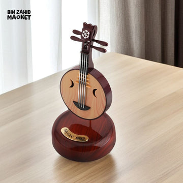 VINTAGE ZHONGRUAN MUSIC BOX – CLASSIC MUSICAL INSTRUMENT HOME DECOR