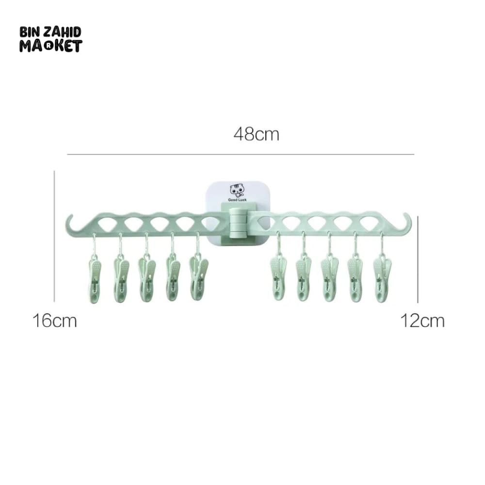 WALL MOUNTED CLOTHES DRYING RACK