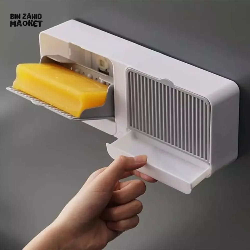 WALL MOUNTED DOUBLE SIDED SOAP BOX