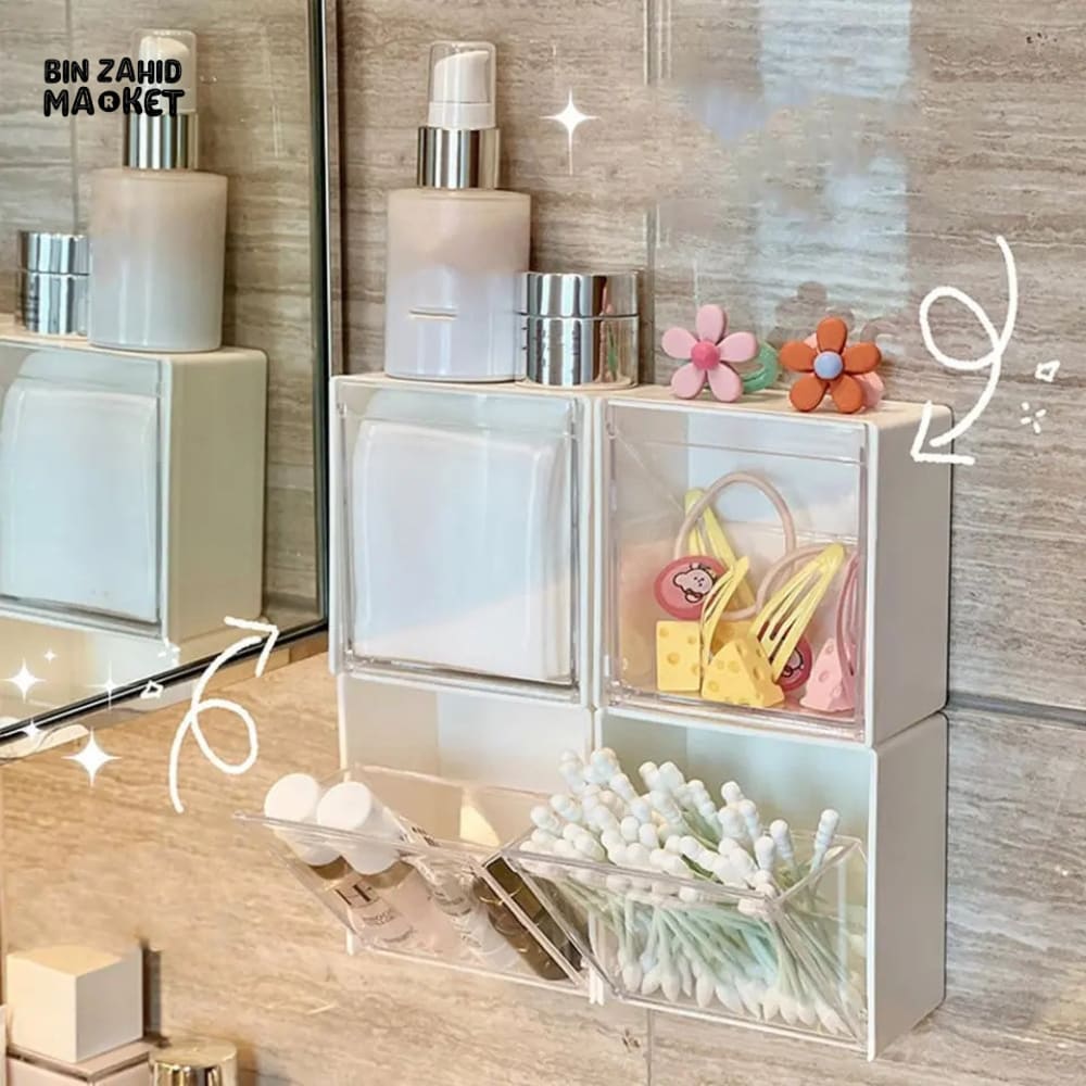 WALL MOUNTED FLIP FLOP STORAGE BOX