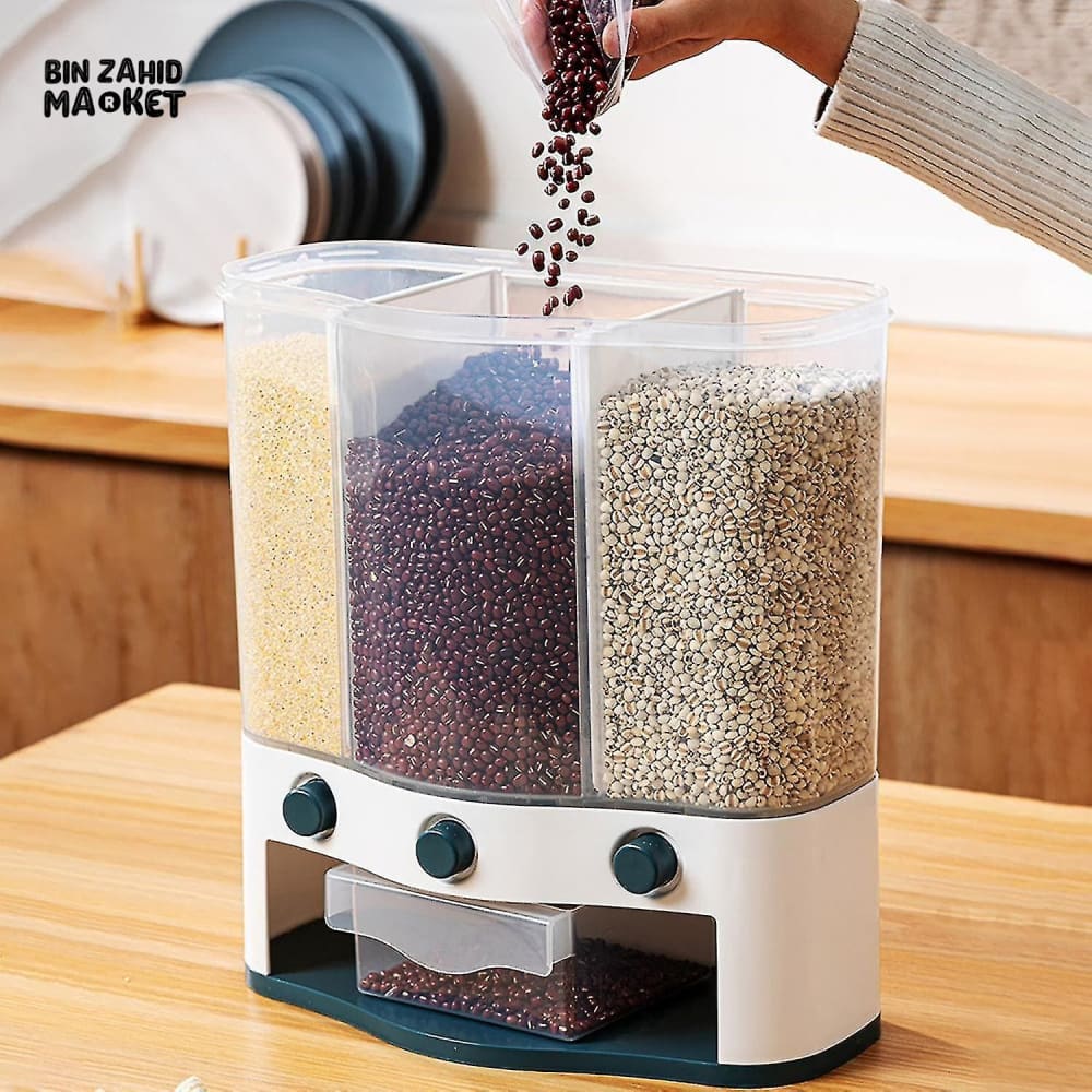 WALL MOUNTED GRAIN FOOD CONTAINER