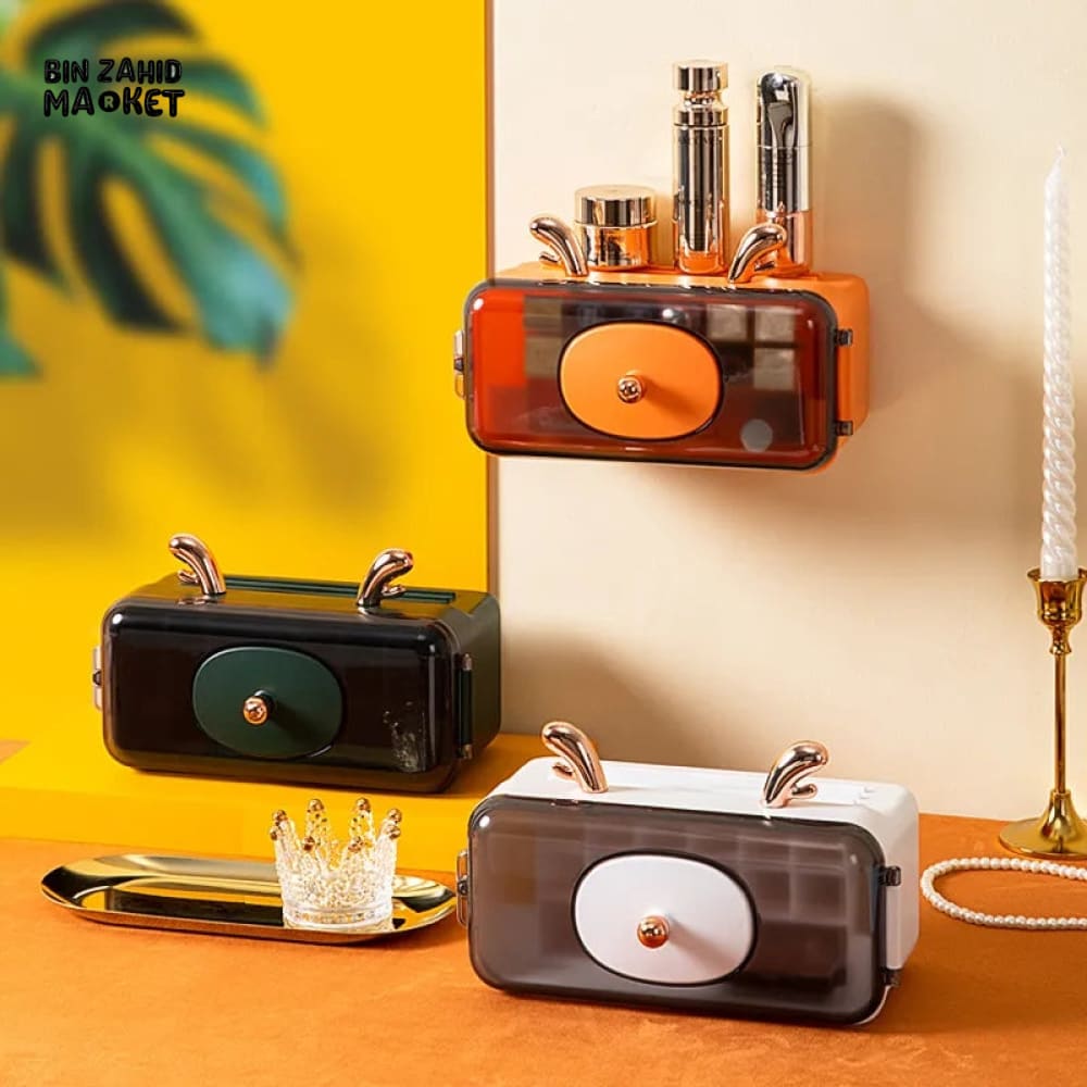 WALL MOUNTED LIPSTICK STORAGE BOX