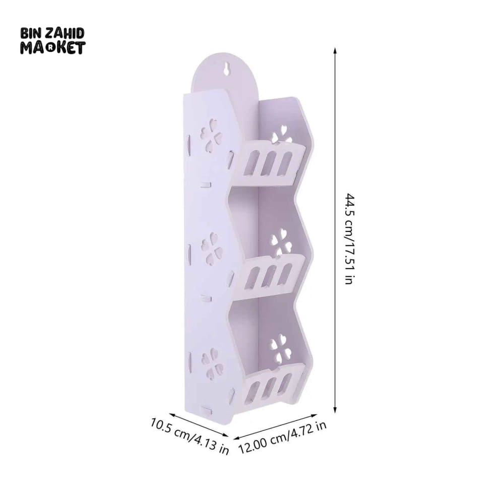 WALL-MOUNTED REMOTE CONTROL & ORGANIZER HOLDER (3-TIER)