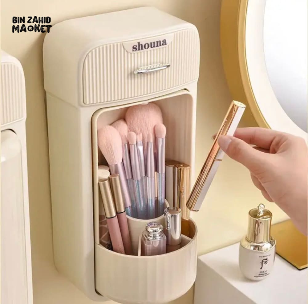 WALL MOUNTED ROTATEABLE SPLIT STORAGE ORGANIZER