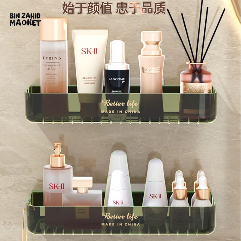 WALL MOUNTED TRANSPARENT SHELF