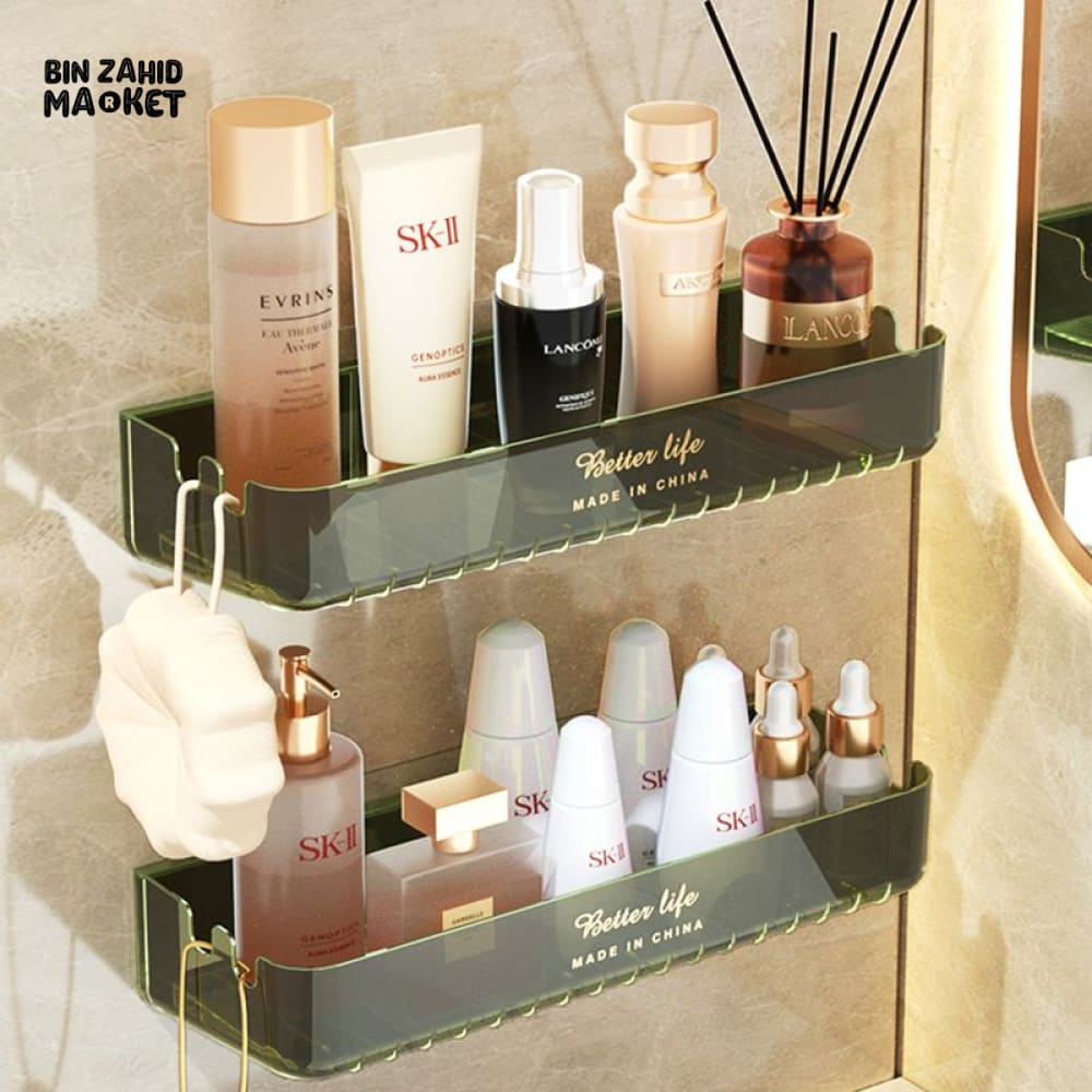 WALL MOUNTED TRANSPARENT SHELF