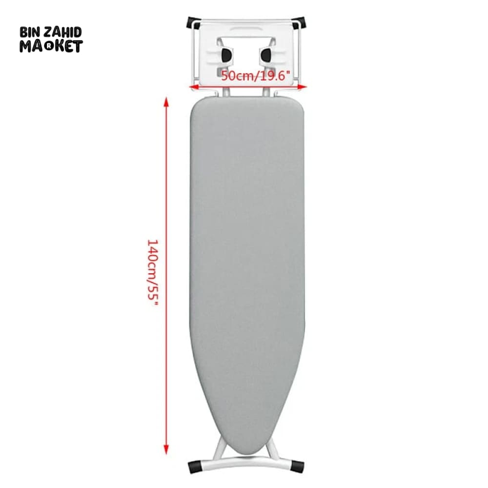WASHABLE MODERN EASY FIT ELASTICATED IRONING BOARD COVERS – DOUBLE LAYER BACKING, DURABLE & HEAT RESISTANT