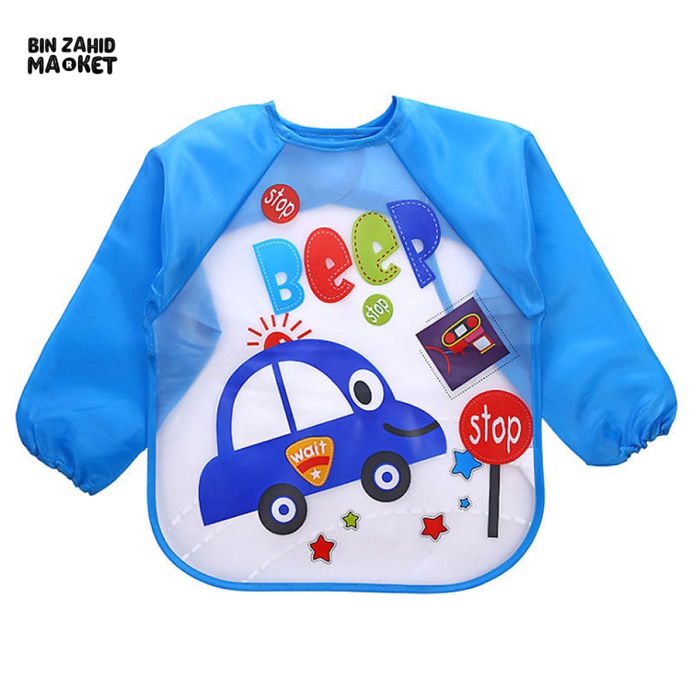 WATER-PROOF SLEEVES BIB Beep Beep
