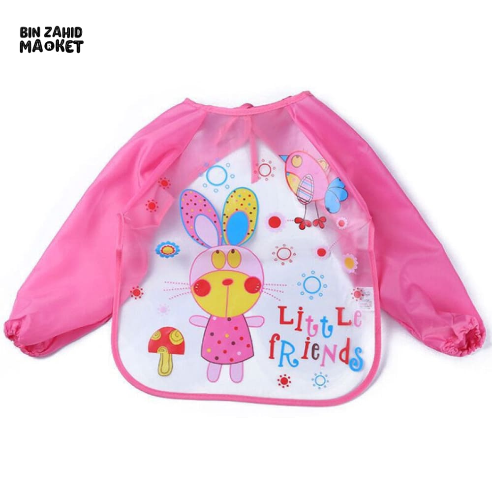 WATER-PROOF SLEEVES BIB Little Friends