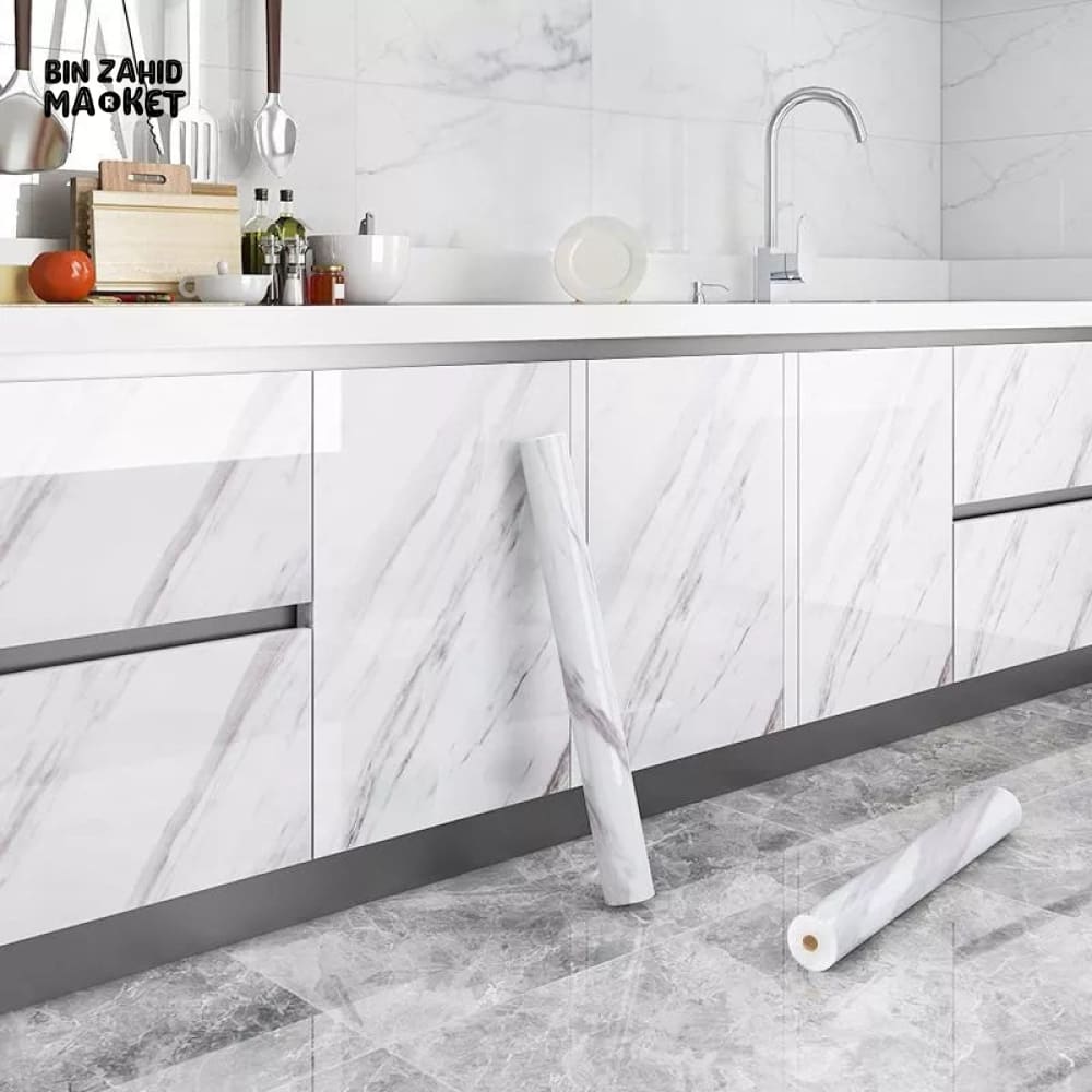 WATERPROOF MARBLE SHEETS ROLL 60*200CM